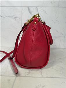 Coach discount red satchel